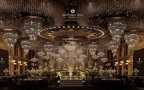 老钱风 [ 最大21桌 · 高6.0m · 无柱 ·  ]