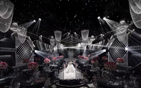 迪奥之夜 [ 最大60桌 · 高12.0m · 无柱 · 低消4999 ]