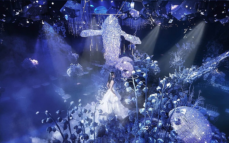 海洋秘境 [ 最大26桌 · 高7.0m · 无柱 · 低消4999 ]